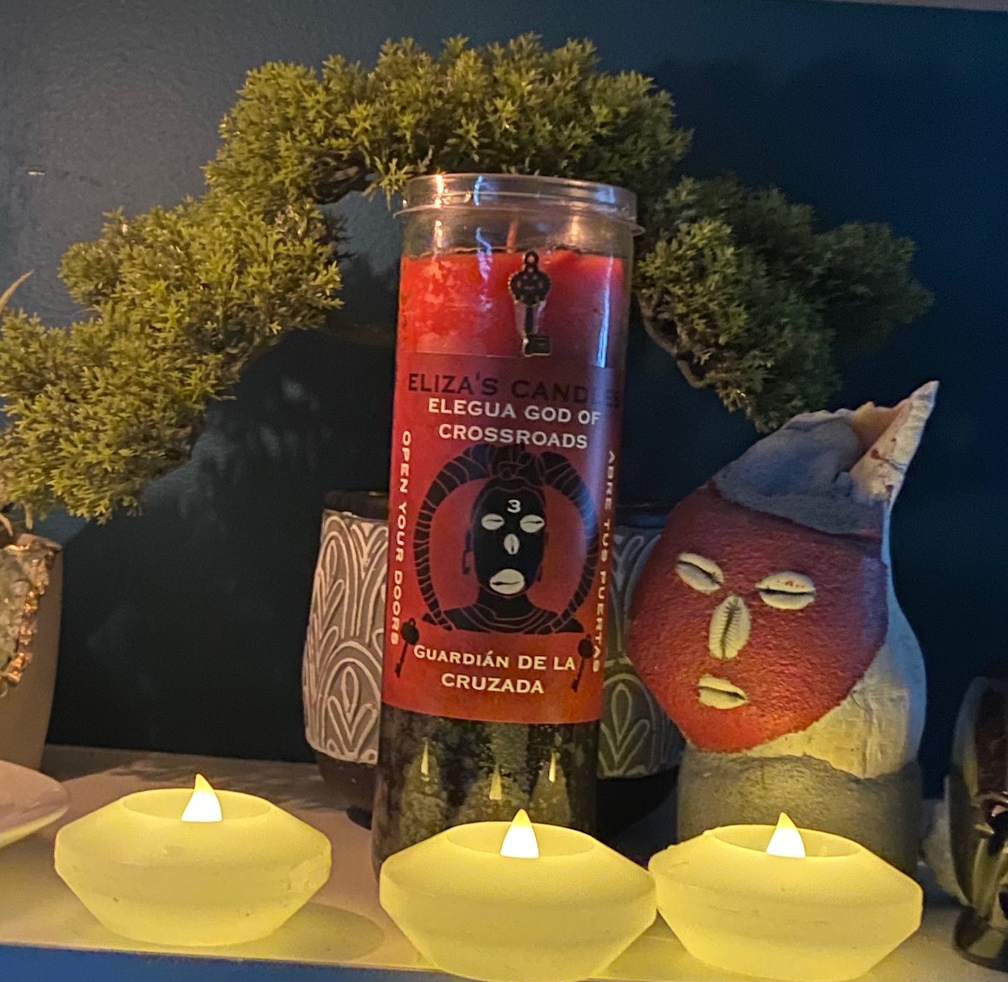 Eliza's Elegua Candle