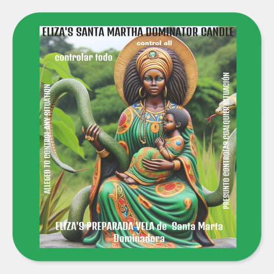 Saint Martha the Dominator Candle ~ Santa Marta la Dominadora Vela